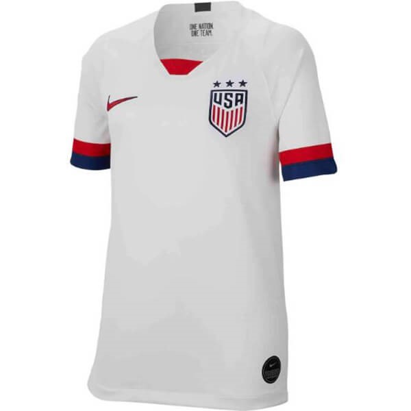 Tailandia Camisetas Estados Unidos Primera equipo 2019 Blanco